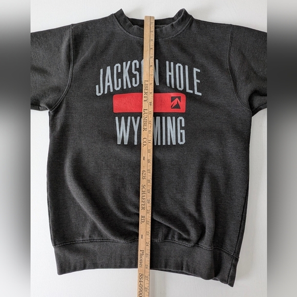 Jackson Hole Wyoming Sweatshirt Men's Medium Outfitter Trading Co. - Picture 9 of 10